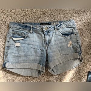 Aeropostale Light Blue Jean Shorts
